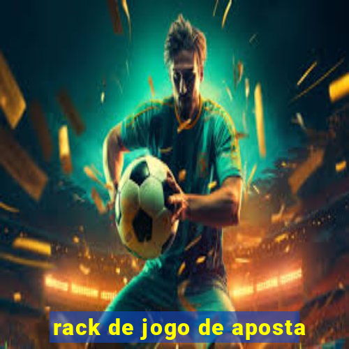 rack de jogo de aposta